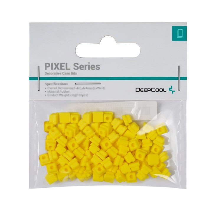 DeepCool PIXEL Decorative Case Bits - Yellow / CH160, CH360, CH360 DIGITAL, CH560, CH560 DIGITAL, CH780, MORPHEUS DeepCool PIXEL Decorative Case Bits - Yellow / CH160, CH360, CH360 DIGITAL, CH560, CH560 DIGITAL, CH780, MORPHEUS